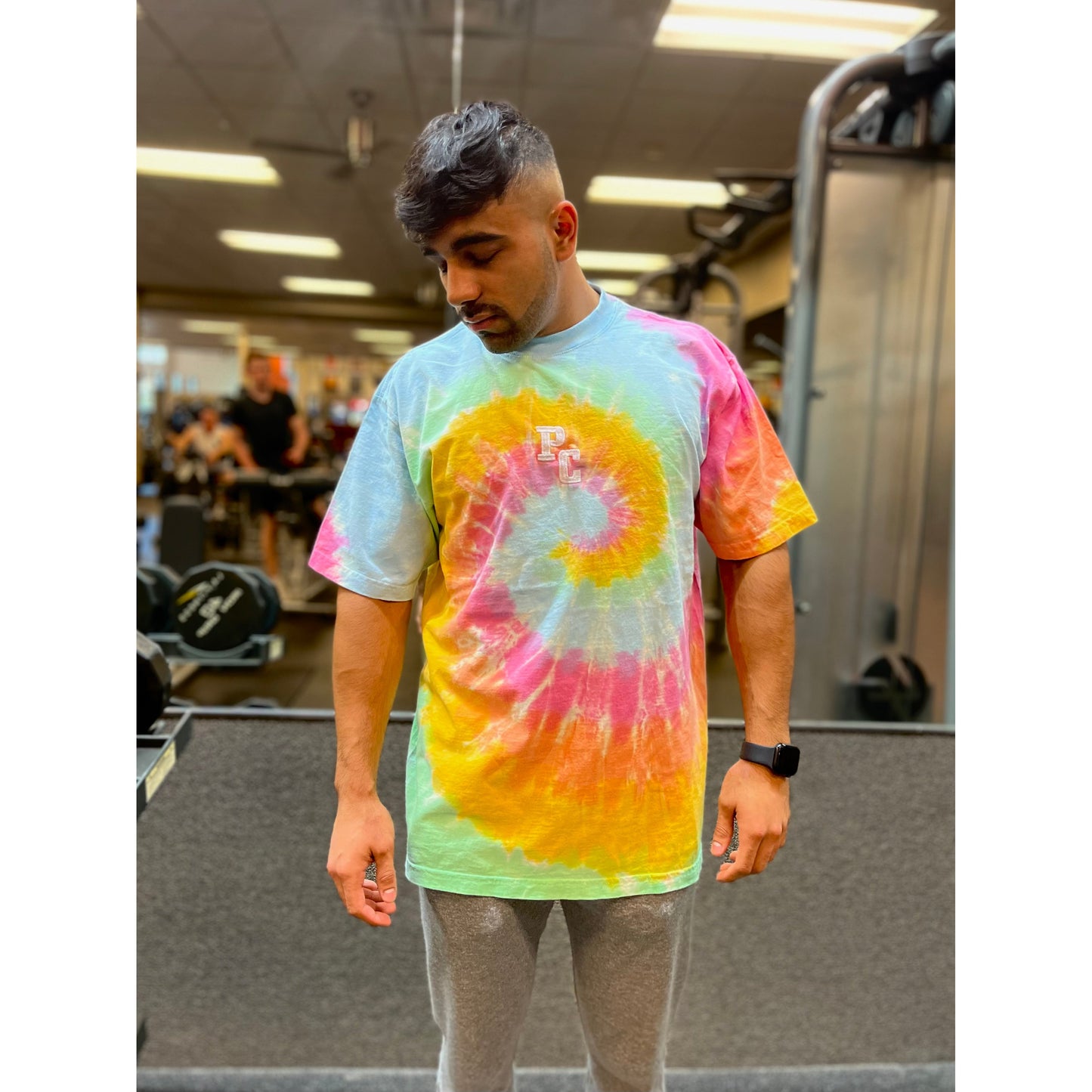 PC Oversized tie-dye t-shirt