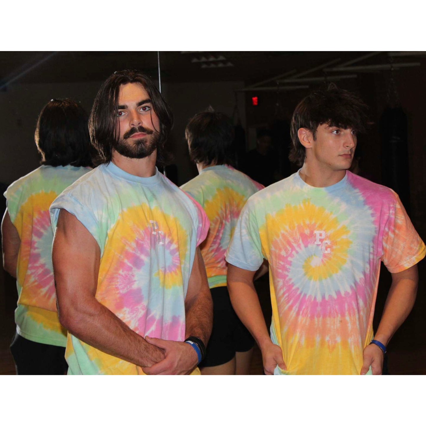 PC Oversized tie-dye t-shirt