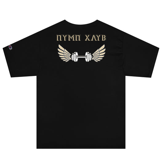 Greek Lettering Pump Club Tee