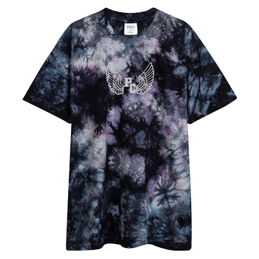 Embroidered Winged logo Tie Dye