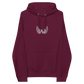 Embroidered Winged Logo Hoodie
