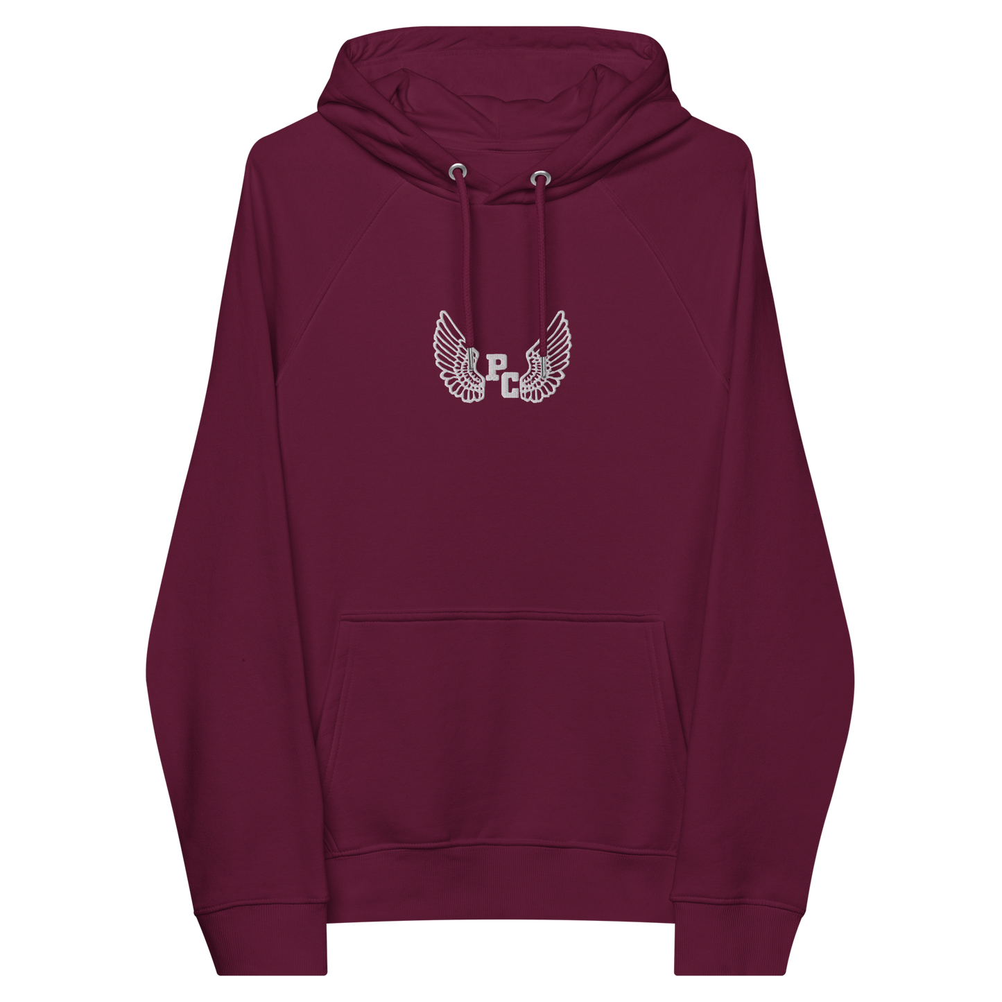 Embroidered Winged Logo Hoodie